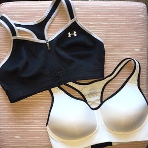 Pair of 2 Sports Bras: Under Armour and NIKE